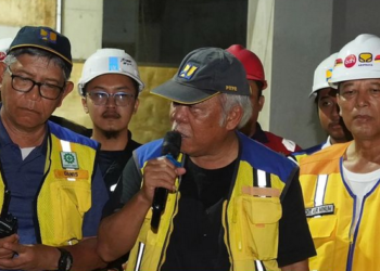 Basuki Hadimuljono mengatakan bahwa air yang mengalir ke Apartemen dan rumah di IKN dapat langsung dikonsumsi, Selasa 23 Juli 2024.