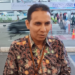 General Manager (GM) AP I Bandar Udara SAMS Sepinggan Balikpapan Ahmad Syaugi Shahab saat simulasi perubahan alur penjemputan, Kamis 25 Juli 2024. Foto: Istimewa
