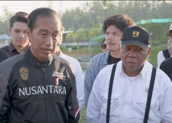Jokowi mengatakan bahwa dirinya masih mencari pengganti Bambang Susantono atau pejabat definitif Kepala OIKN, Minggu 28 Juli 2024. Foto: Youtube/Setpres
