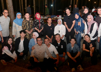 Influencer diajak melihat progres pembangunan IKN, Minggu 29 Juli 2024. Foto: Setpres