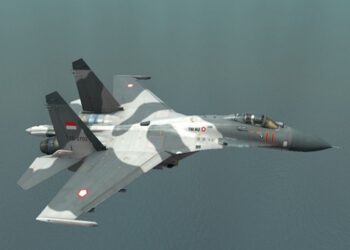 TNI AU Siap Kirim Sukhoi Jika Ada Ancaman di Ruang Udara IKN
