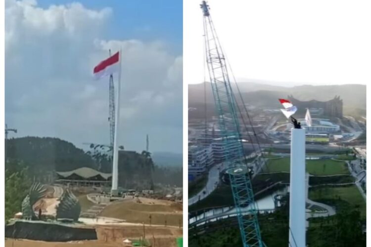 Ingin Lihat Tiang Bendera Tertinggi di Indonesia? Datanglah ke IKN