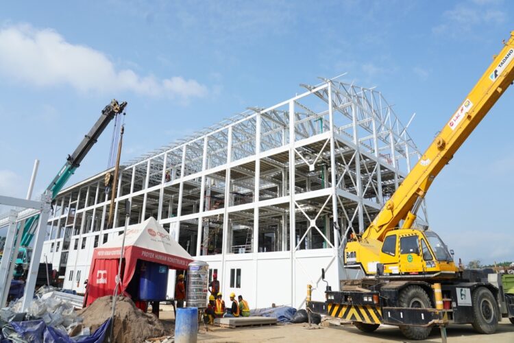 Bangun Rusun Tercepat, Pembangunan Hunian Pekerja Konstruksi IKN Cetak Rekor MURI