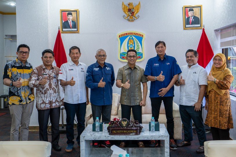 Wali Kota Balikpapan bertemu pengelola sirkuit Mandalika. Foto: Dok/Humas Pemkot Balikpapan