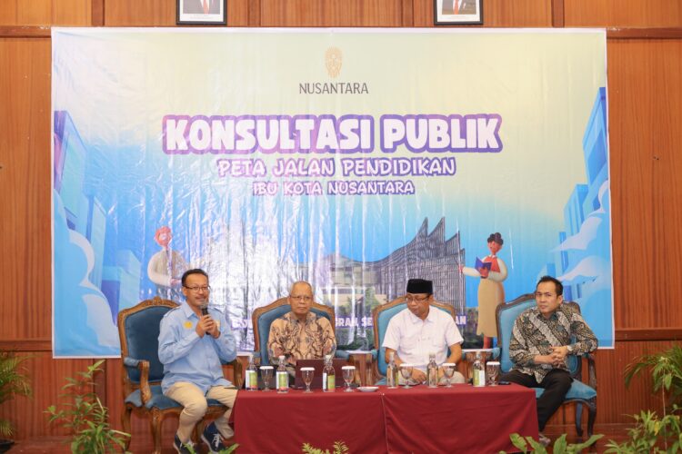 Otorita Ibu Kota Nusantara (IKN) menggelar kegiatan Konsultasi Publik Peta Jalan Pendidikan di Balikpapan pada Senin 8 Juli 2024.
