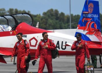 Bikin Bangga! Ada Logo Nusantara di Sirip Pesawat Jupiter TNI AU