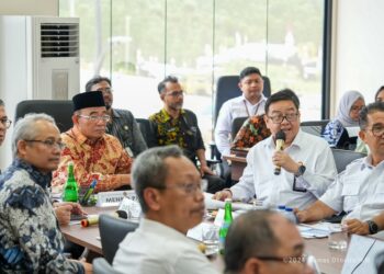 Begini Suasana Rapat Pertama Menko PMK – Otorita IKN di Kantor Kemenko 1
