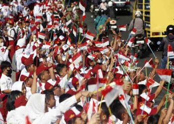 Warga Kaltim Antusias Sambut Momen Bersejarah HUT Ke-79 RI di IKN