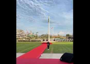 TNI-Polri Gelar Gladi Bersih Terakhir Upacara 17 Agustus di IKN