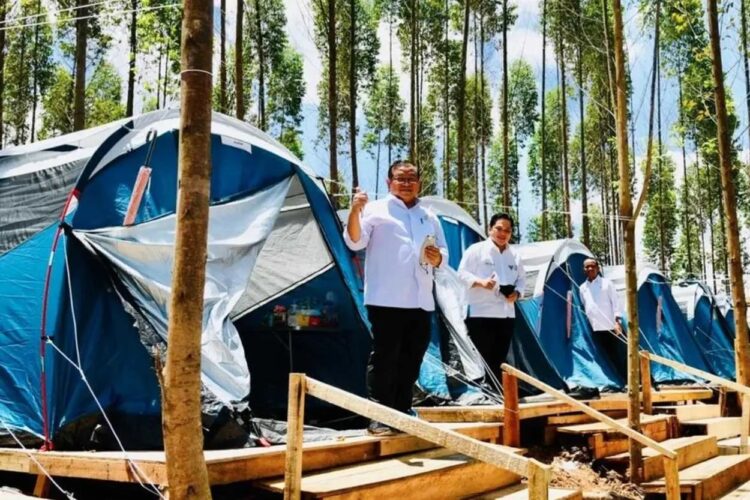 Pemerintah Siapkan Glamping untuk Menginap Petugas Upacara HUT Ke-79 RI di IKN