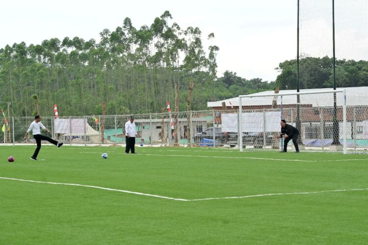 Jokowi: Training Center PSSI di IKN Selesai September, Total 8 Lapangan