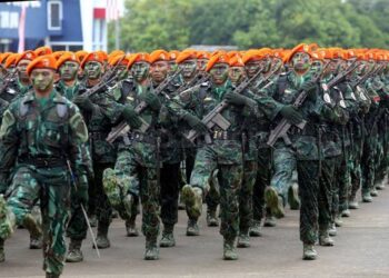 Kopasgat TNI AU Kirim Pasukan untuk Upacara HUT Ke-79 RI di IKN