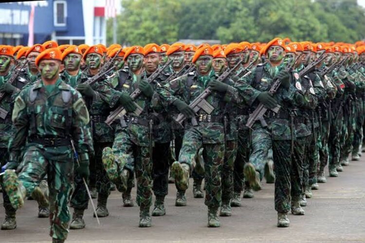 Kopasgat TNI AU Kirim Pasukan untuk Upacara HUT Ke-79 RI di IKN