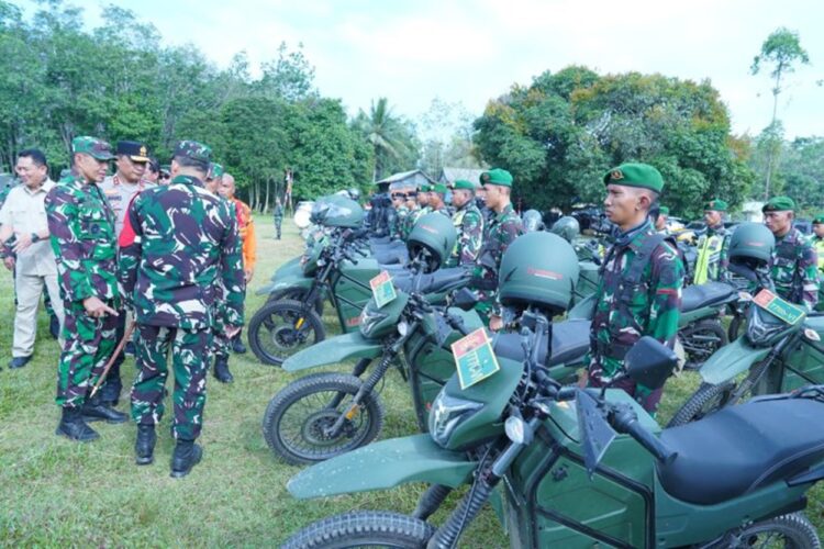 Menhan Prabowo Kerahkan 888 Motor Trail Listrik untuk Operasional TNI di IKN