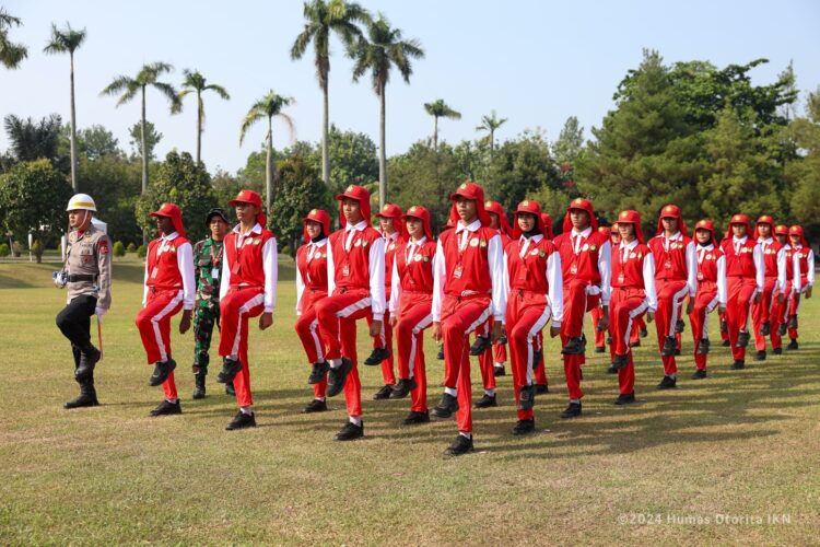 Ini Persiapan Paskibraka Jelang Upacara HUT Ke-79 RI di IKN
