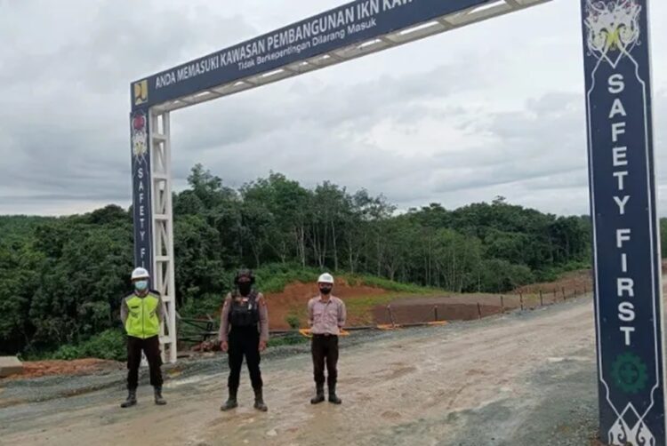 Jelang HUT Ke-79 RI, Polda Kaltim Intensifkan Patroli di IKN