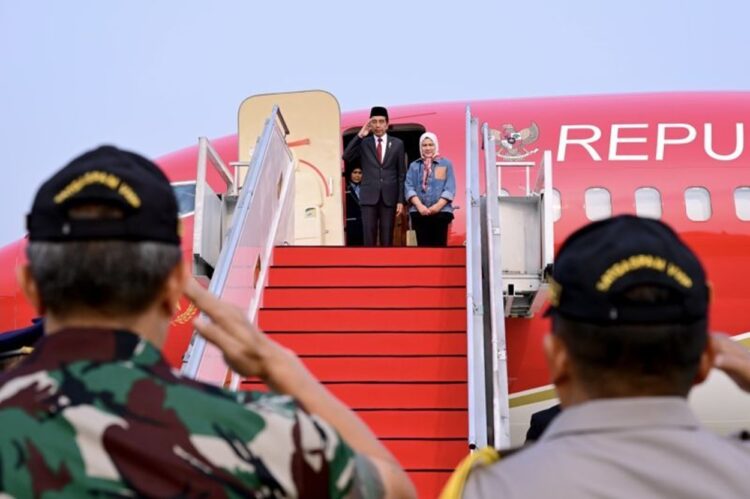 Jokowi Terbang ke IKN Pimpin Rangkaian HUT ke-79 RI