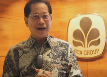 Presiden Direktur PT Bank Central Asia Tbk atau BCA Jahja Setiaatmadja