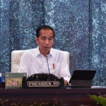 Jokowi memimpin sidang kabinet paripurna di IKN, Senin 12 Agustus 2024. Foto: Humas KemenPAN RB