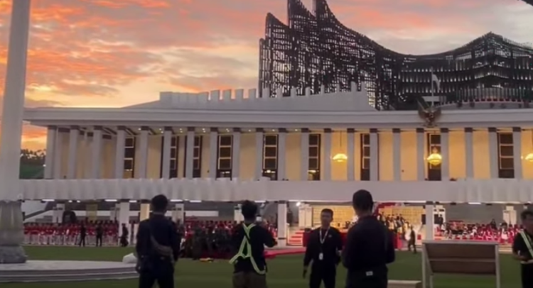 Simulasi HUT Kemerdekaan RI ke-79 di IKN