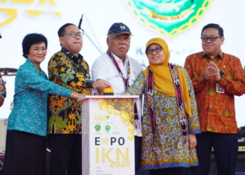 Menteri Basuki membuka Expo IKN di Penajam Paser Utara, Kamis 15 Agustus 2024. Foto: Istimewa/PUPR