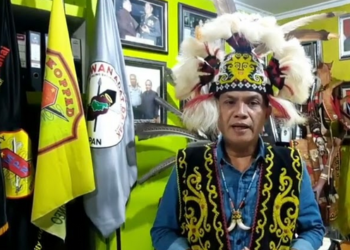 Ketua Dewan Adat Dayak Balikpapan, Abriantinus