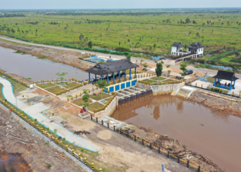 Salah satu titik lokasi yang dipilih untuk cetak sawah adalah Kecamatan Dadahup, Kabupaten Kapuas, Kalimantan Tengah. Foto: Kementerian Pertanian