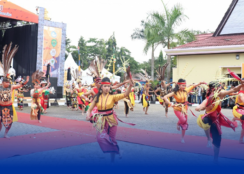 Tari Kolosal Natana Borneo Meriahkan HUT ke-79 RI di IKN, Persembahan Istimewa dari Kaltim