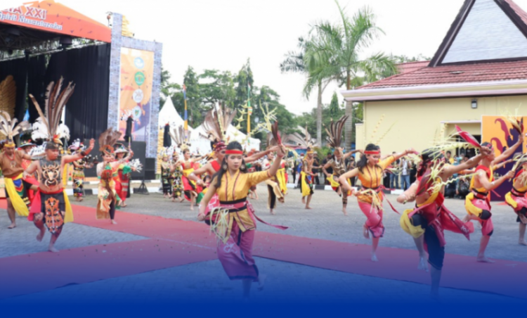 Tari Kolosal Natana Borneo Meriahkan HUT ke-79 RI di IKN, Persembahan Istimewa dari Kaltim