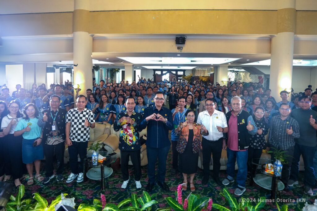 Pertemuan Raya Remaja Pemuda Gereja Kalimantan Evangelis (GKE) di Balikpapan, Rabu 7 Agustus 2024.