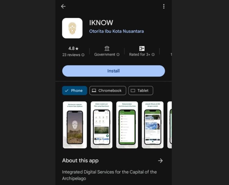 Mau Masuk IKN? Download IKNOW via App Store – Google Play Store