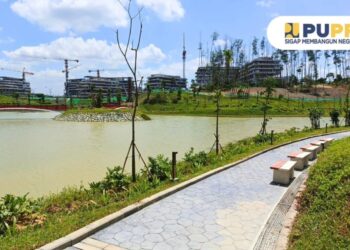 Pak Bas Sebut Embung MBH Spot Paling Baik di KIPP IKN