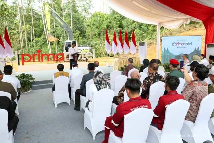 Groundbreaking d’primahotel Nusantara di IKN, Jokowi: Sajikan Pilihan Akomodasi Nyaman dengan Keindahan Alam