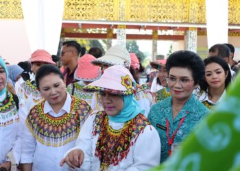 Iriana Jokowi dan OASE KIM Beri Suntikan Dana untuk Pencegahan Stunting di Penajam Paser Utara