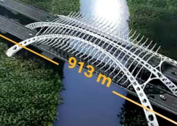 Intip Keunikan Jembatan Sungai Wain di IKN: Hasil Karya Nyoman Nuarta dengan Balutan Burung Khas Budaya Dayak