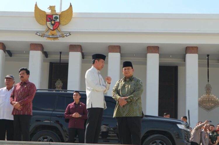 Di Istana IKN Jokowi Bilang Angkatan Siber Urusan Prabowo