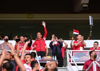 Belum Berangkat ke IKN, Nanti Malam Jokowi Nonton Timnas Indonesia vs Australia di GBK