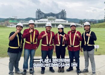 Dapat Pengalaman Berharga, 6 Mahasiswa Teknik Sipil Itera Magang di IKN