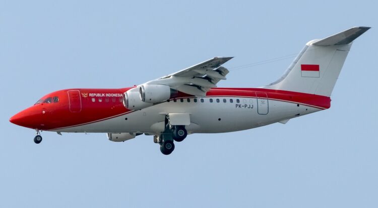 Penerbangan Kalibrasi di Bandara Nusantara IKN, RI-1 Juga Punya Pesawat Kepresidenan RJ-85, Ini Penampakannya