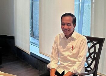 Senyum Jokowi saat Ditanya soal Reshuffle Kabinet di IKN