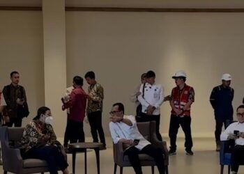 Beri Dukungan, Sri Mulyani dan Azwar Anas Kunjungi Bandara IKN