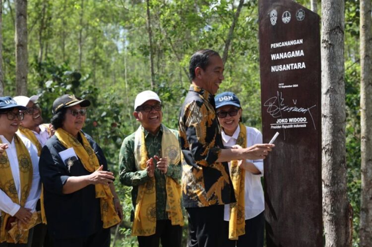 Presiden Resmi Canangkan Hutan Wanagama Nusantara untuk Dukung Pembangunan IKN