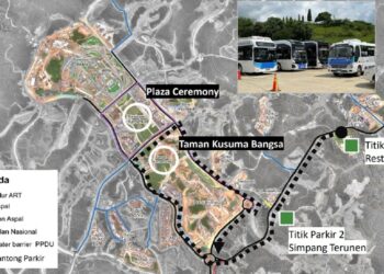 Wajib Dipatuhi! Ini Aturan Berkunjung ke Plaza Seremoni dan Taman Kusuma Bangsa IKN