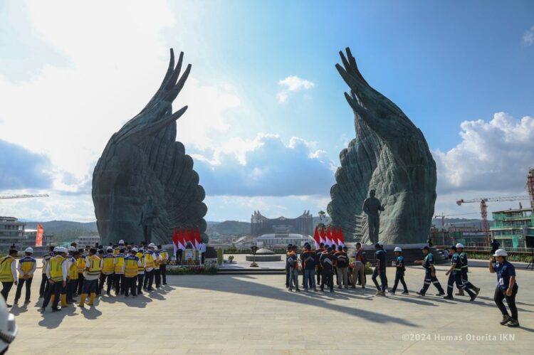Dibuka untuk Umum Mulai Besok, Jumlah Kunjungan Plaza Seremoni dan Taman Kusuma Bangsa IKN Dibatasi 300 Orang