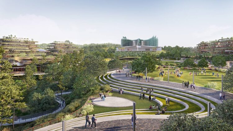 Ini Penampakan Tiap Sudut Plaza Seremoni di IKN, Bikin Pengunjung Rela War Tiket