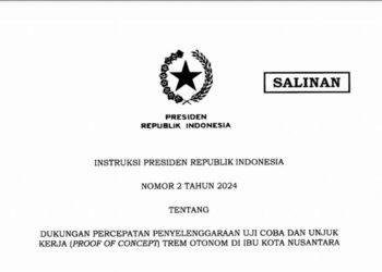 Pemerintah Terbitkan Inpres Uji Coba Trem Otonom di IKN, Ditujukan 4 Kementerian 2 Lembaga