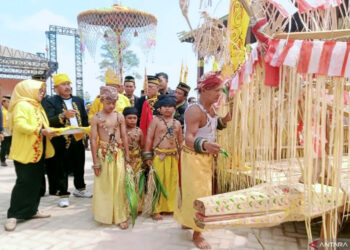 Lestarikan Budaya Suku Asli di IKN, Pemkab PPU Gelar Festival Belian Adat Nondoi