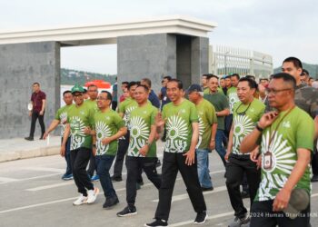 Melihat Keseruan Nusantara TNI Fun Run 2024 di Jantung IKN