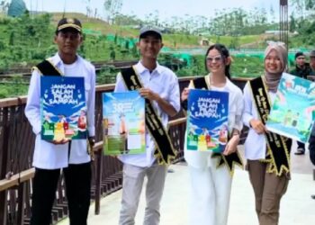 Pengunjung Kian Banyak, OIKN Gelar Kampanye Minim Sampah di Kawasan IKN