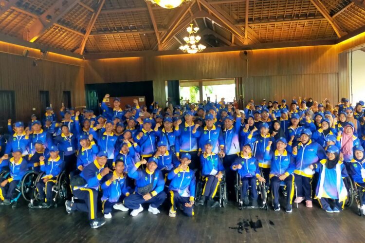 Atlet Muda Kalimantan Timur Didorong Tampil Maksimal di Peparnas XVII Solo 2024